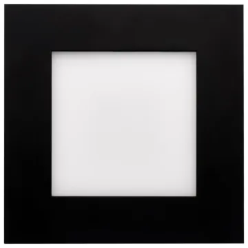 Satco 12 Watt LED Direct Wire Square Downlight (Black) 6 in.