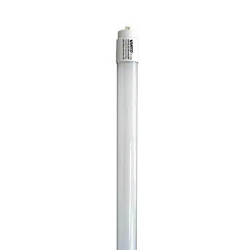 Satco 43 Watt T8 LED - Single pin base - 6500K - 50000 Average rated hours - 5500 Lumens - Type B - Ballast Bypass - Double Ended Wiring