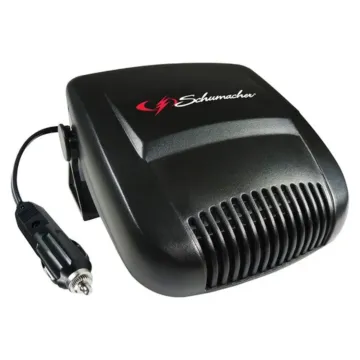 Plastic 12 V Black Heater and Fan