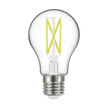 Satco 10.5 Watt A19 LED Filament - Clear - Medium Base - 4000K - 90 CRI - 120 Volt