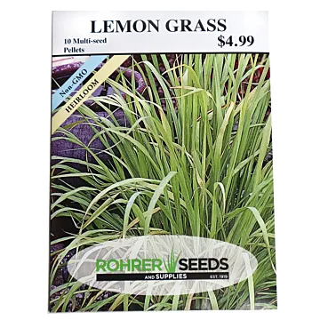 Rohrer Seeds Lemongrass Seeds
