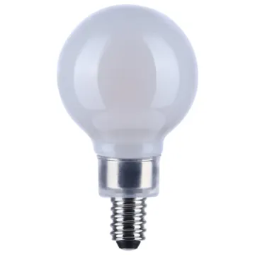 Satco 5.5 Watt G16.5 LED Filament - White - Candelabra base - 90 CRI - 4000K - 120 Volt