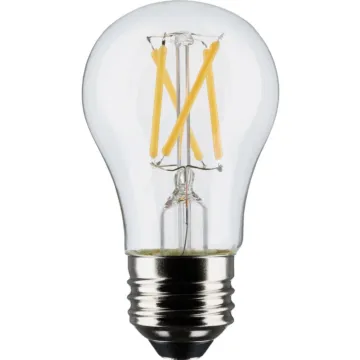 Satco 40W Equivalent Warm White A15 Medium Dimmable Traditional LED Light Bulb (2-Pack)
