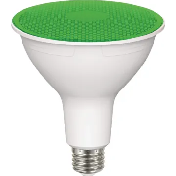 Satco 100W Equivalent PAR38 Medium Base Green LED Light Bulb