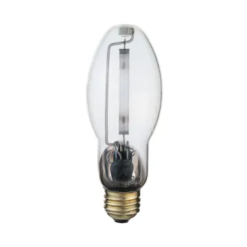 Satco 70 Watt - High Pressure Sodium HID - Medium base - ED17 - Clear - 22 CRI - 2100K