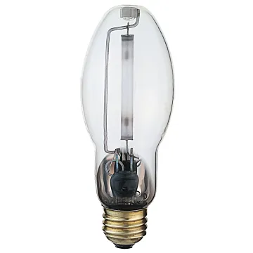 Satco 100 Watt - High Pressure Sodium HID - Medium base - ED17 - Clear - 22 CRI - 2100K
