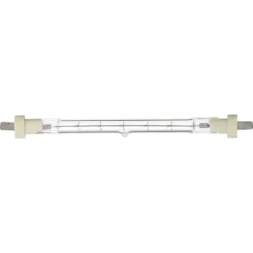 Satco 300W 120V Clear Blade Base T3 Halogen Special Purpose Light Bulb