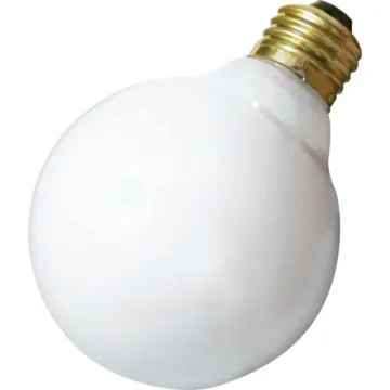 Satco 25W Frosted Soft White Medium Base G25 Incandescent Globe Light Bulb
