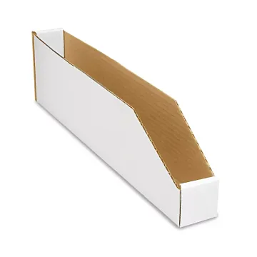 Corrugated Parts Bins - 2" x 18" x 4-1/2"