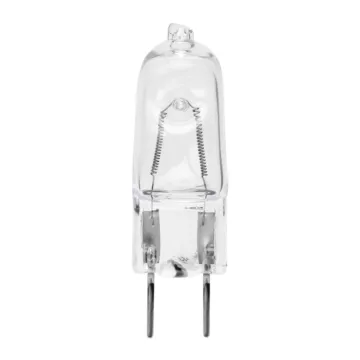 Satco 100 Watt - Halogen - T4 - Clear - 2000 Average rated hours - 1700 Lumens - Bi Pin G8 base - 120 Volt