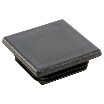 Caplugs 1-1/2 in Black Square Insert Cap