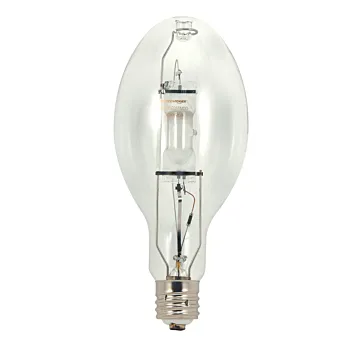 Satco 250 Watt - Metal Halide HID - Mogul base - ED28 - Clear - 65 CRI - 4000K