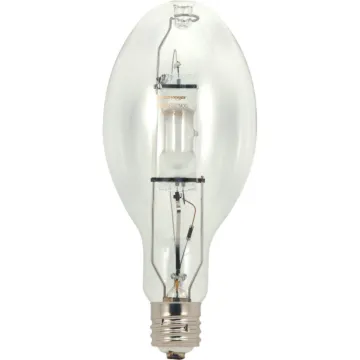 Satco 250W Clear ED28 Mogul Screw Metal Halide High-Intensity Light Bulb