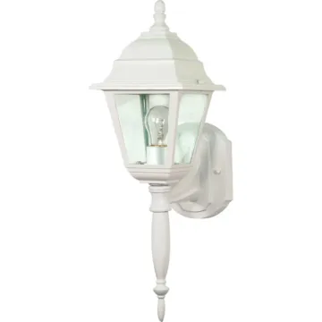 Satco Briton Wall Lantern (White) 18 in.
