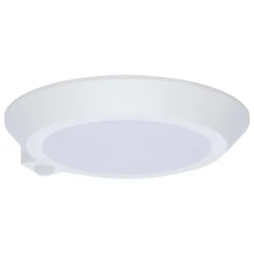 Satco LED CCT-Selectable Disk Light w/ Sensor (White) 10 in.