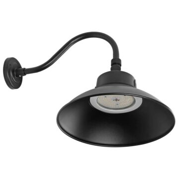 Satco Led Gooseneck Dimmable CCT-Selectable Light Fixture (Black)