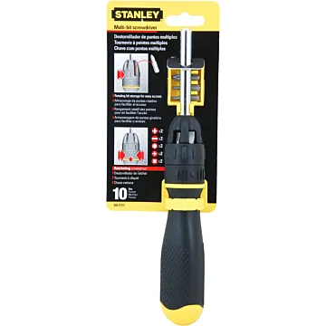 Stanley 10-in-1 Multi-Bit Ratchet Screwdriver