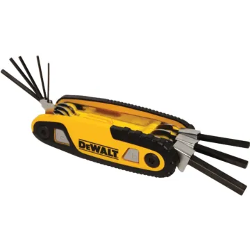 Stanley DEWALT Metric Folding and Locking Hex Key Set, 8-Piece