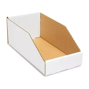 Corrugated Parts Bins - 6" x 12" x 4-1/2"