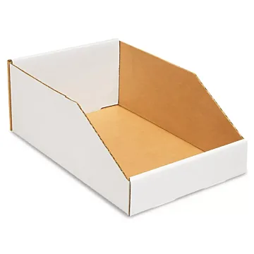 Corrugated Parts Bins - 8" x 12" x 4-1/2"
