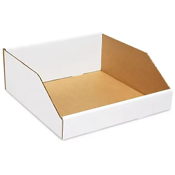 Corrugated Parts Bins - 12" x 12" x 4-1/2"
