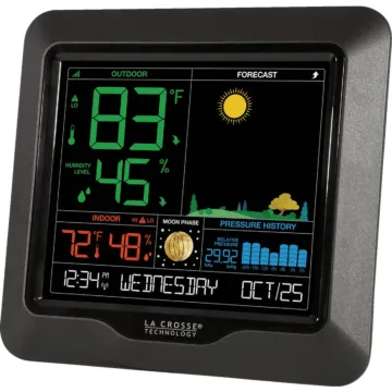La Crosse Technology Wireless Color Weather Station with Backlight & Forecast