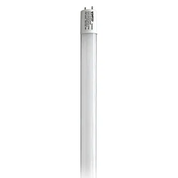 Satco 12 Watt T8 LED - Medium bi-pin base - 4000K - 50000 Average rated hours - 1450 Lumens - Type B - Ballast Bypass - Double Ended Wiring