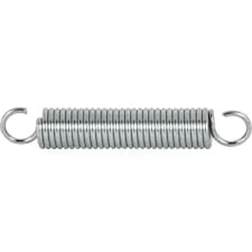CENTURY SPRING 3/16 in 1-1/2 in 10.097 N Steel Extension Spring