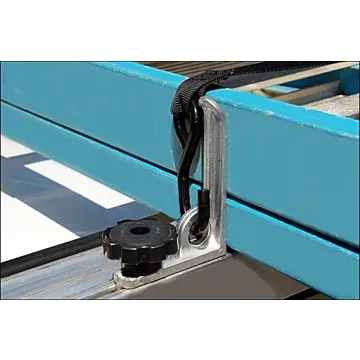 System One Aluminum 5 in Ladder Stop/Anchor