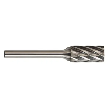 Drillco Cutting Tools SA-3NF, Solid Carbide Bur Aluminum Cut