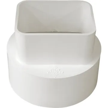 IPEX 2 In. x 3 In. x 4 In. PVC Sewer and Drain Downspout Adapter