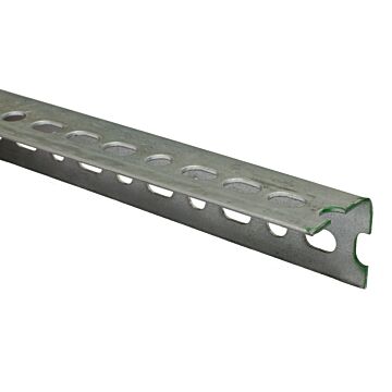 National Hardware Slotted Angle (Galvanized) 1-1/2" x 14ga x 4 ft
