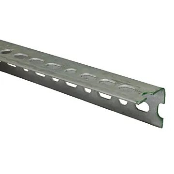 National Hardware Slotted Angle (Galvanized) 1-1/2" x 14ga x 4 ft