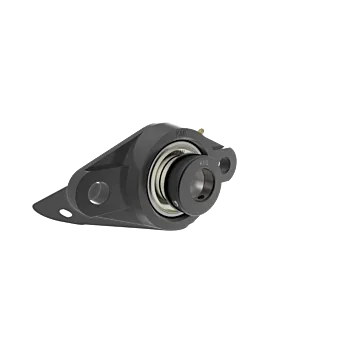 KML Standard 2 Bolt Flange  Bearing, 7/8" Locking Collar, Standard Race SAFT20514