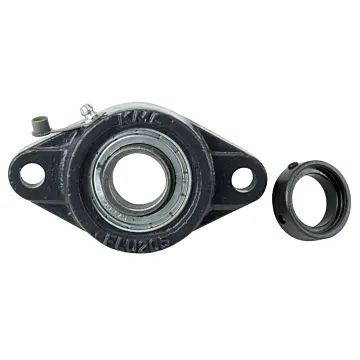 KML Standard 2 Bolt Flange  Bearing, 1" Locking Collar, Standard Race SAFT20516