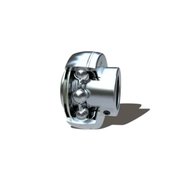 KML 7/8 in 52 in 27 in Relubricate Insert Ball Bearing with Set Screw