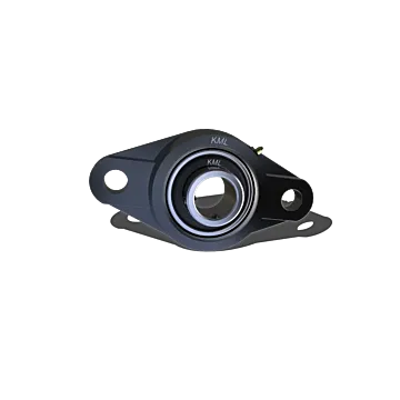 KML Compact 2 Bolt Flange  Bearing, 1/2" Set Screw Lock, Standard Race SBLF2018G