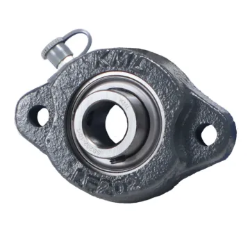 KML Compact 2 Bolt Flange  Bearing, 5/8" Set Screw Lock, Standard Race SBLF20210
