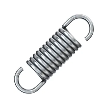 CENTURY SPRING 1/8 in 1 in 3.6 mm SS Extension Spring