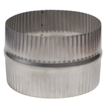 6 in 316 Stainless Steel Stove Pipe Crimp Coupler