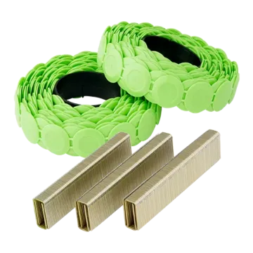 Galvanized 18 ga. Cap Staple Pack (2000pk)