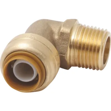 Boshart Industries NO LEAD 1/2"PFx1/2"MPT ELBOW