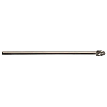 Drillco Cutting Tools SE-3L6, Solid Carbide Bur Double Cut