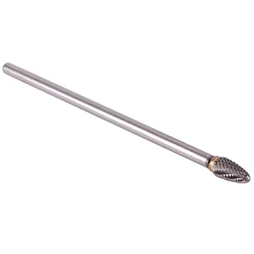 Drillco Cutting Tools SF-3L6, Solid Carbide Bur Double Cut