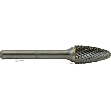 Drillco Cutting Tools SF-5, Solid Carbide Bur Double Cut
