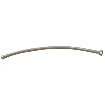 Jones Stephens 1/2" x 1/2" FIP x FIP Flexible Stainless Steel Faucet Connector 12" Length