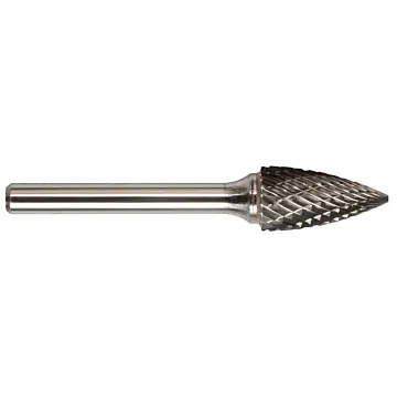 Drillco Cutting Tools SG-1, Solid Carbide Bur Double Cut