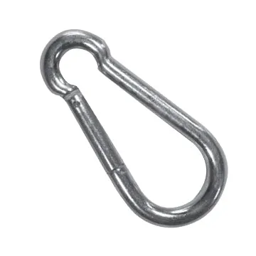 3/16 in 220 lb Bright Zinc Plated Spring Hook