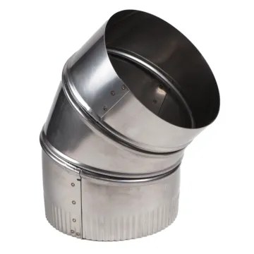 Elbow 8 in 304 Stainless Steel Stove Pipe Elbow