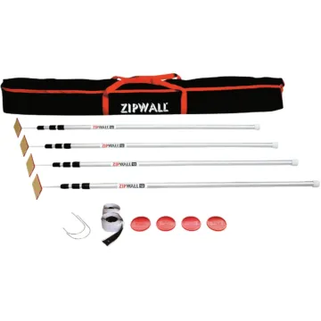 ZipWall Dust Barrier Kit (15pc) 12 ft